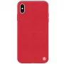 Funda rígida texturizada iLike Apple iPhone X/XS roja
