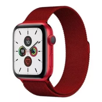 iLike Apple Magnetic Strap Watch 7/8 41mm Magnetic Band Pulsera Red