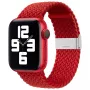 iLike Apple Watch 38/40/41mm correa de tejido trenzado roja