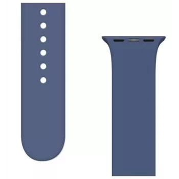 Correa de silicona iLike APS para Apple Watch Ultra / 8/7/6/5/4/3/2 / SE (45/44/42mm) Sportband - Azul