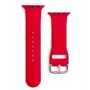 iLike Correa de silicona APS para Apple Watch Ultra / Series 8/7/6/5/4/3/2/SE (49/45/44/42mm) - roja