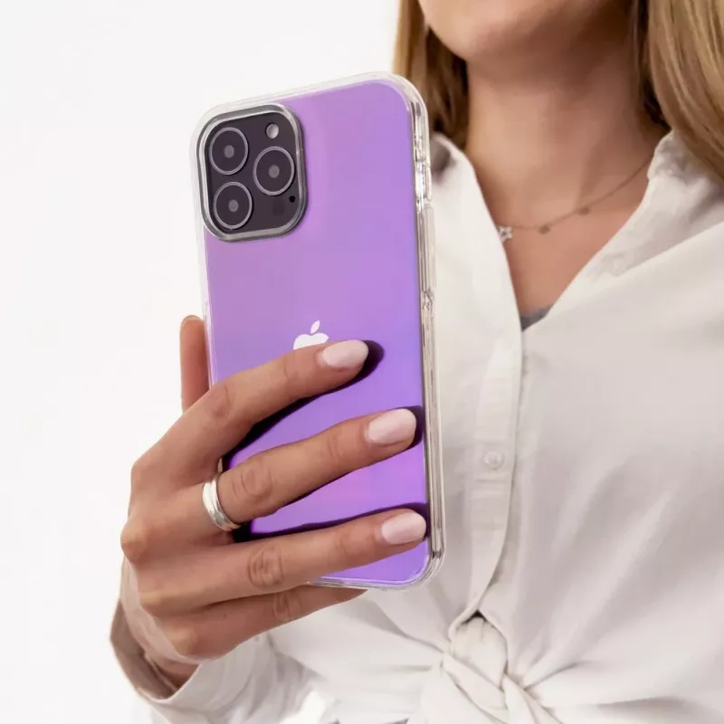 iLike Aurora Funda para Samsung Galaxy A13, Violeta