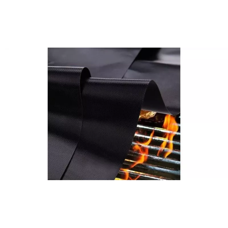 iLike BBQ alfombrilla de teflón para parrilla 40x33cm reutilizable superficie antiadherente apta para horno