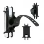 iLike Soporte de manillar IPH01BK negro - soporte universal para smartphones de 4,0-6,5
