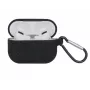 iLike funda de silicona trenzada para Apple AirPods Pro - Negra
