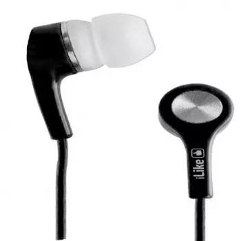iLike auriculares IEA01BK 3,5mm negros