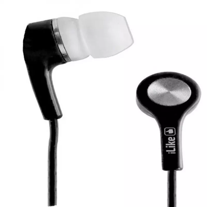 iLike auriculares IEA01BK 3,5mm negros