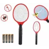 iLike Trampa eléctrica para insectos 3W matamoscas silencioso para interior rejilla 1500V a batería
