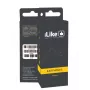 iLike IEA01WH Auriculares In-Ear con Cable con Micrófono y Controles en Línea, Jack 3,5 mm, Blanco