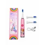 iLike Kids W3 Cepillo de dientes eléctrico (a pilas) +3 cabezales Rosa