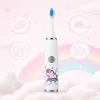 iLike Kids W3 Cepillo de dientes eléctrico (a pilas) +3 cabezales Blanco