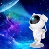 iLike Lámpara de proyección estelar LED astronauta SM4 blanca