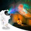 iLike Lámpara de proyección estelar LED astronauta SM4 blanca