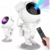 iLike Lámpara de proyección estelar LED astronauta SM4 blanca