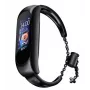 iLike Correa Metálica para Xiaomi Mi Band 6 / 5 / 4 / 3 Negra