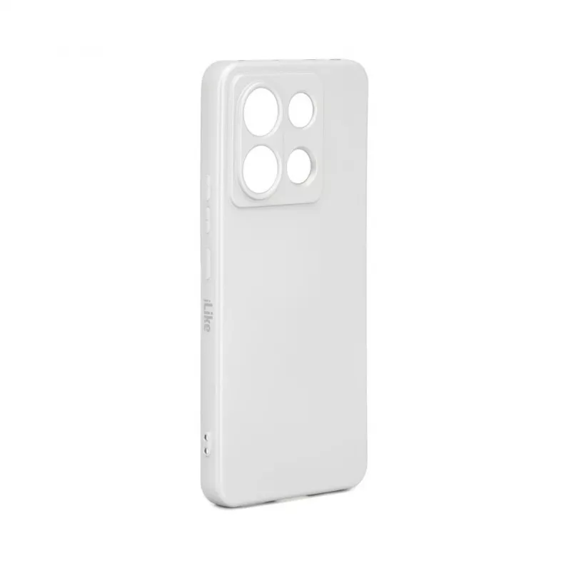 iLike Funda Nano de silicona para Xiaomi Poco X6, plateado