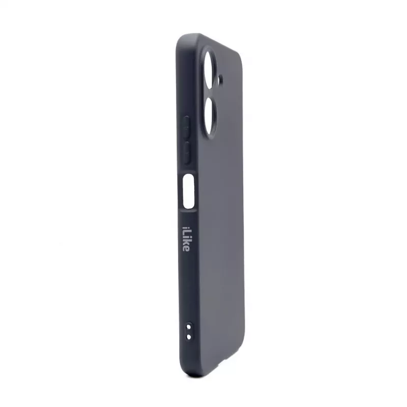 iLike Funda de silicona Nano para Xiaomi Redmi 13C 4G / Poco C65, Azul medianoche