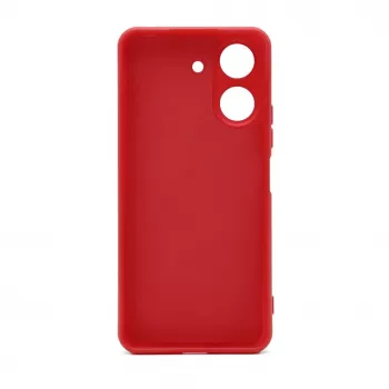 iLike Funda de silicona Nano para Xiaomi Redmi 13C 4G / Poco C65 - Roja