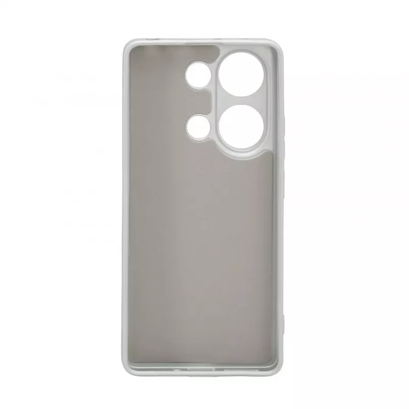 iLike Funda Nano Silicona para Xiaomi Redmi Note 13 Pro 4G / Poco M6 Pro - Plata