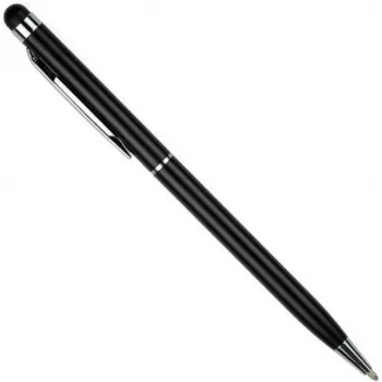 iLike PN1 Lápiz táctil capacitivo 2 en 1 universal con bolígrafo (smartphone y tablet) Negro