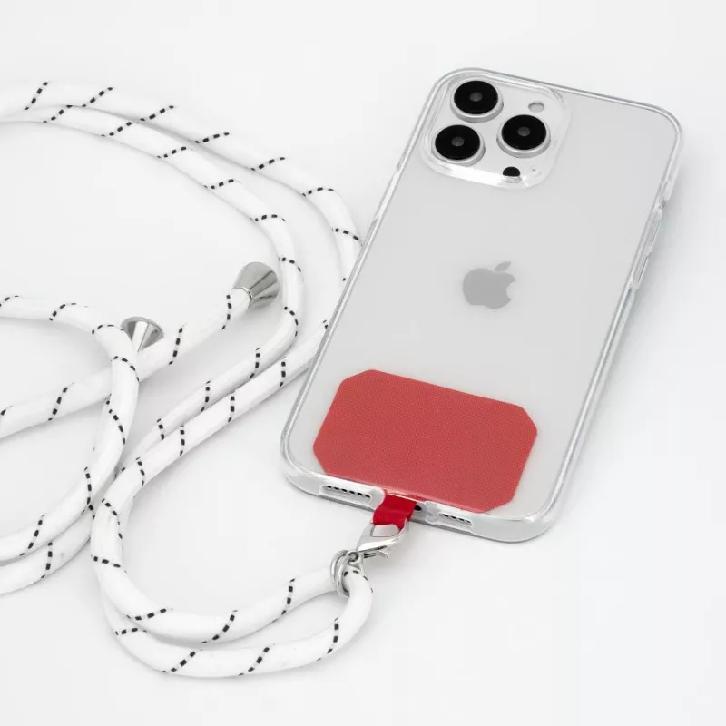 iLike Agarre universal extraíble para teléfono para correas, Rojo