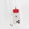iLike Agarre universal extraíble para teléfono para correas, Rojo