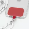 iLike Agarre universal extraíble para teléfono para correas, Rojo