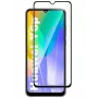 iLike Protector de Pantalla 2.5D Full Glue con Marco Negro para Samsung A22 (Huawei Y6p)
