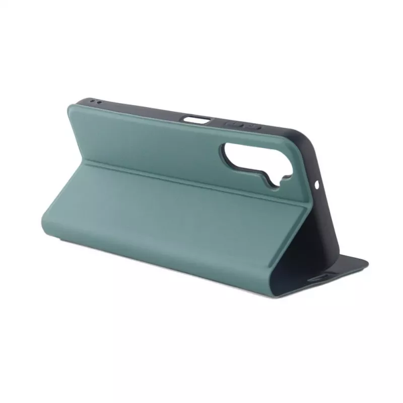 iLike Samsung Galaxy A14 5G Funda tipo libro Slim verde oscuro