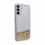 iLike Samsung Galaxy A14 5G Funda de Silicona Water Glitter Oro