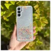 iLike Funda de silicona para Samsung Galaxy A14 5G Water Glitter Rainbow