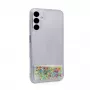 iLike Funda de silicona para Samsung Galaxy A14 5G Water Glitter Rainbow