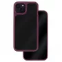 iLike Funda Color Shock Rojo burdeos para Samsung Galaxy A15 4G / A15 5G