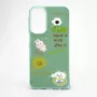 iLike Funda Epoxy Cartoon para Samsung Galaxy A15 Verde claro