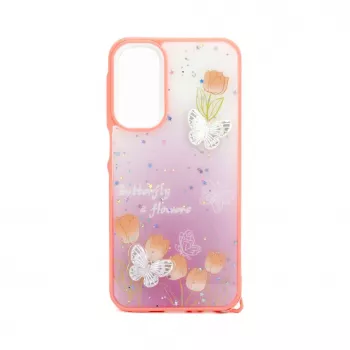 iLike Funda Samsung Galaxy A15 Epoxy Cartoon Rosa Claro