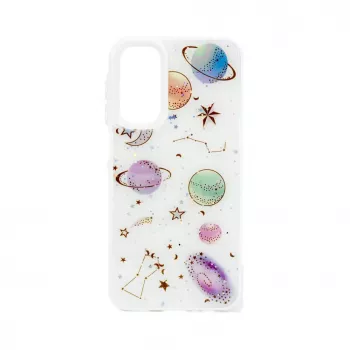iLike Samsung Galaxy A15 Funda Epoxy Cartoon blanca