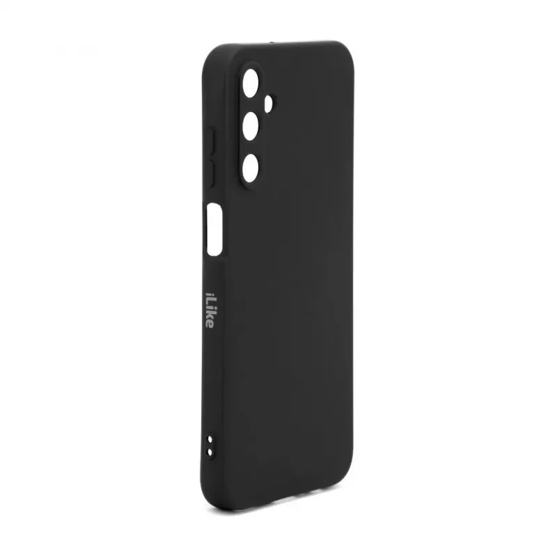iLike Funda de silicona nano para Samsung Galaxy A15 negra
