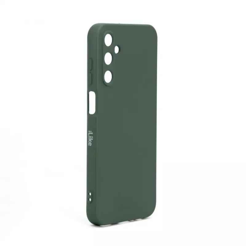 Funda de silicona nano iLike para Samsung Galaxy A15 Verde bosque