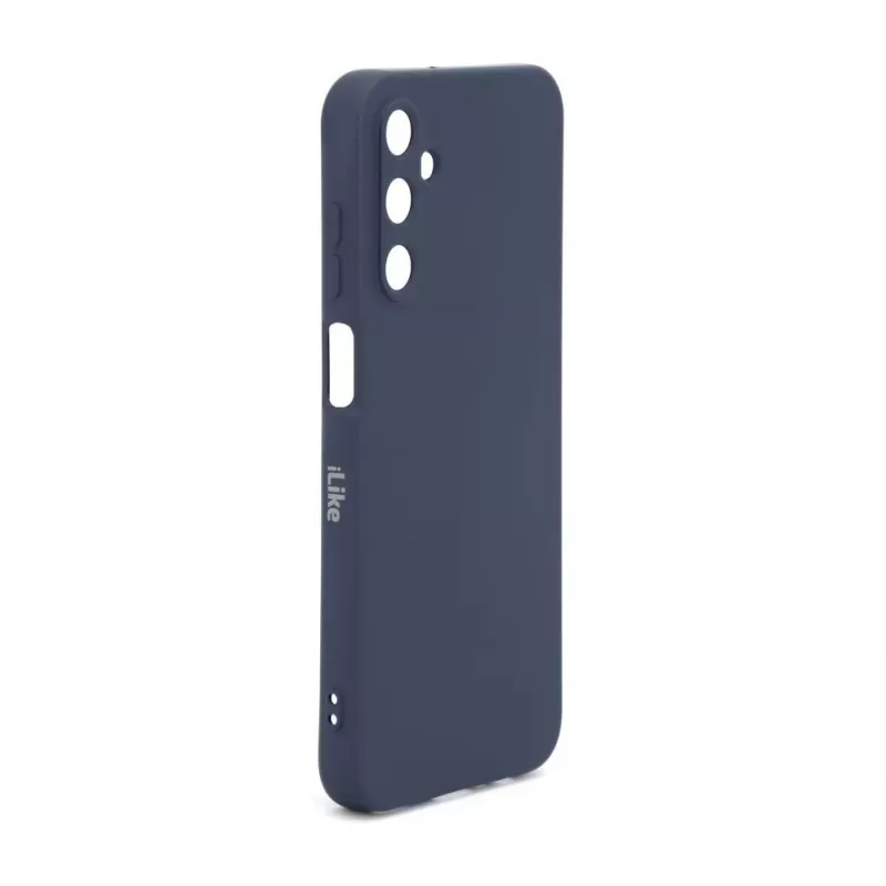 iLike funda de silicona Nano para Samsung Galaxy A15 azul medianoche