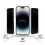 iLike Samsung Galaxy A17 5G Tempered Privacy Glass protector de pantalla negro