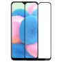 iLike Samsung Galaxy A30s Protector de pantalla de cristal templado 2.5D marco negro Full Glue