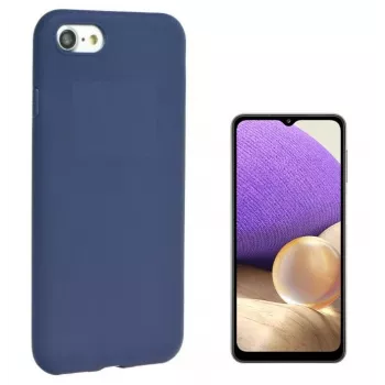 iLike Samsung Galaxy A32 (A326) 5G Funda de silicona blanda azul