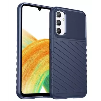 iLike Funda Silicone Armor para Samsung Galaxy A34 5G azul