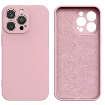 iLike Funda de silicona para Samsung Galaxy A34 5G rosa