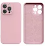 iLike Funda de silicona para Samsung Galaxy A34 5G rosa