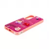 iLike Funda Epoxy Cartoon para Samsung Galaxy A35 Rose Red