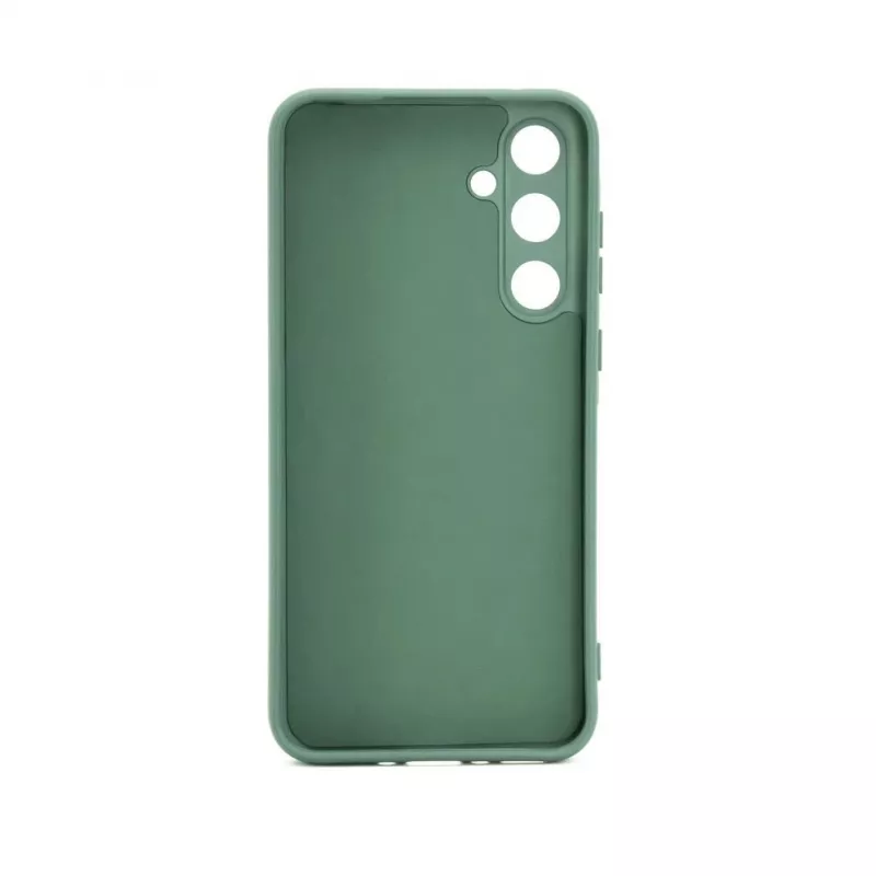 iLike Funda de silicona nano para Samsung Galaxy A35 verde bosque
