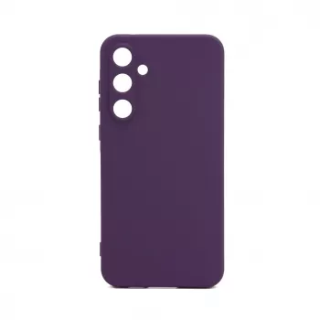 iLike Samsung Galaxy A35 Funda de silicona Nano morada