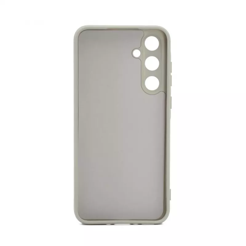 iLike Samsung Galaxy A35 Funda Nano Silicona Plateada