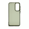 Funda híbrida de PC iLike para Samsung Galaxy A35 verde